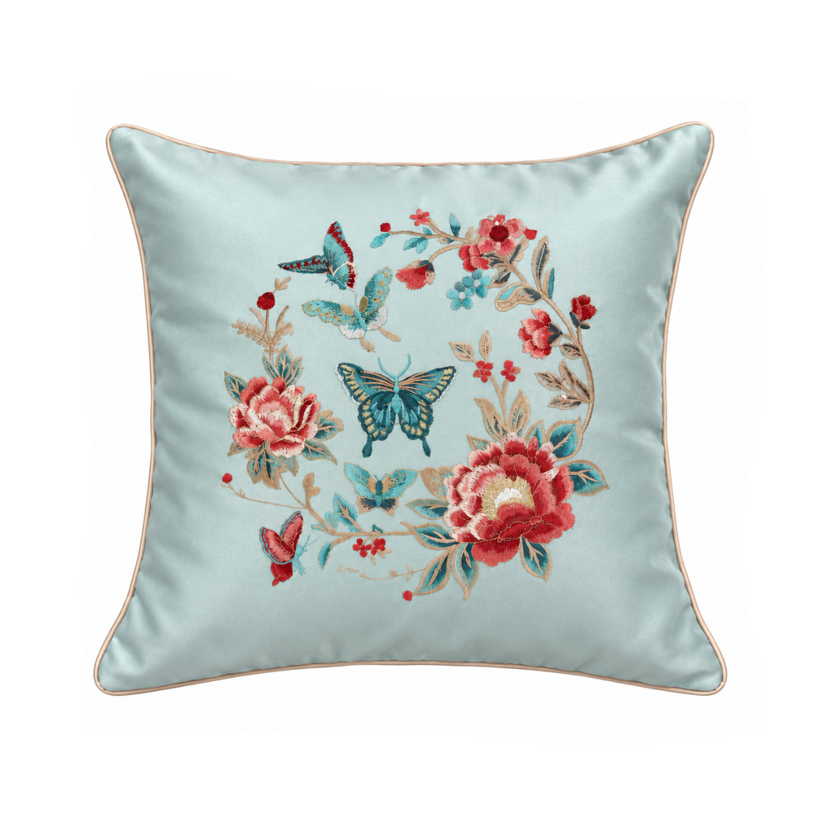 Oriental Papillion Cushion (PRE ORDER)