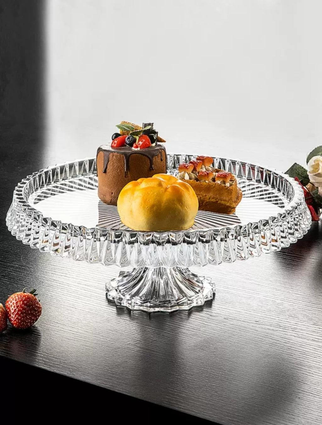 Sabel Crystal Platter