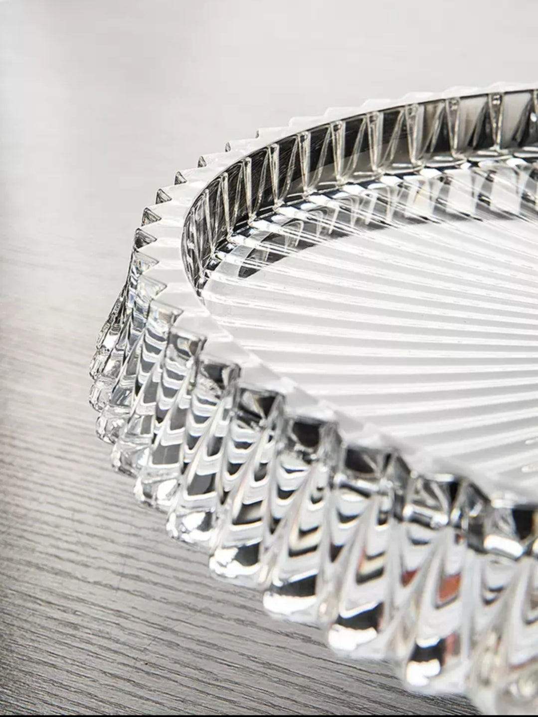 Sabel Crystal Platter