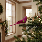 Shazza Glitter Clip on Toucan Pink