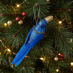 Shazza Glitter Clip on Toucan Blue