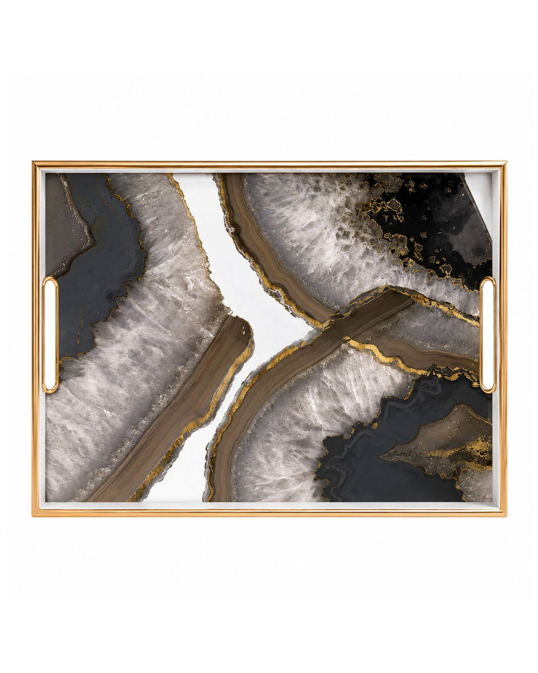 Agate Print Tray