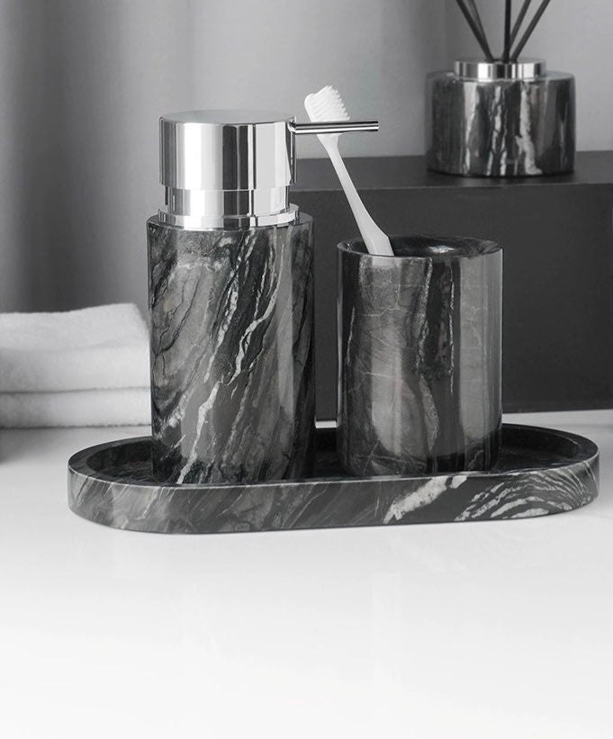 Vera Marble Curve Tray