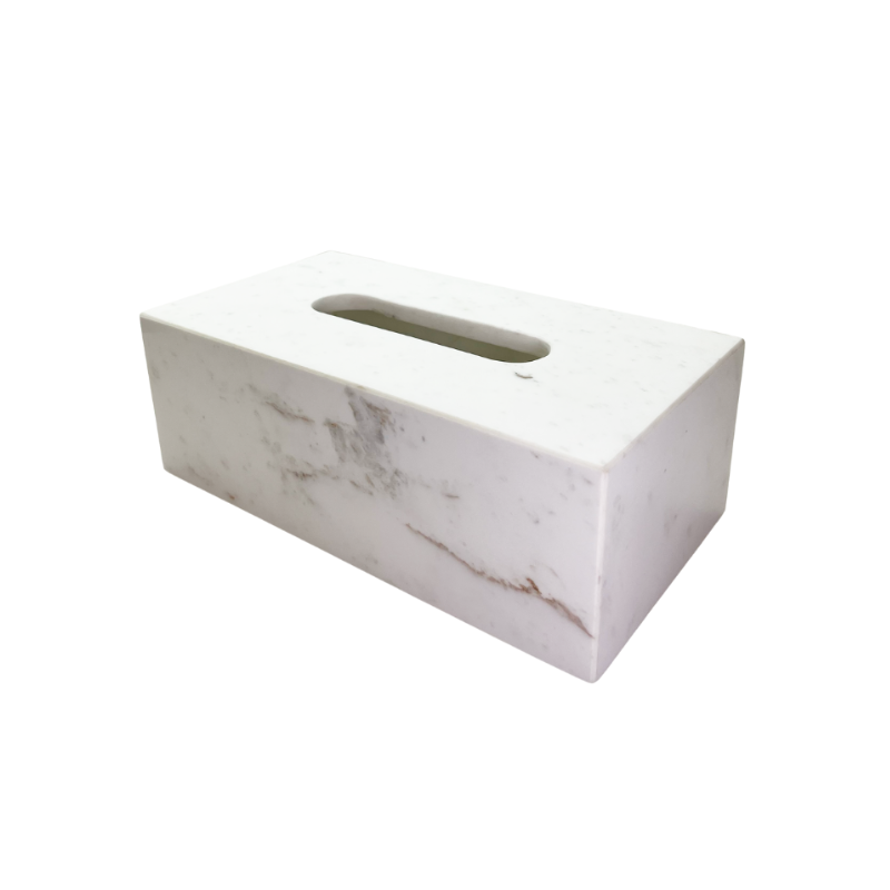 Vera Marble Tissue Box
