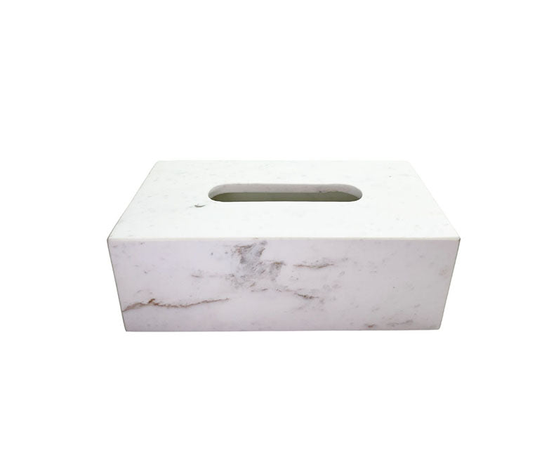 Vera Marble Tissue Box