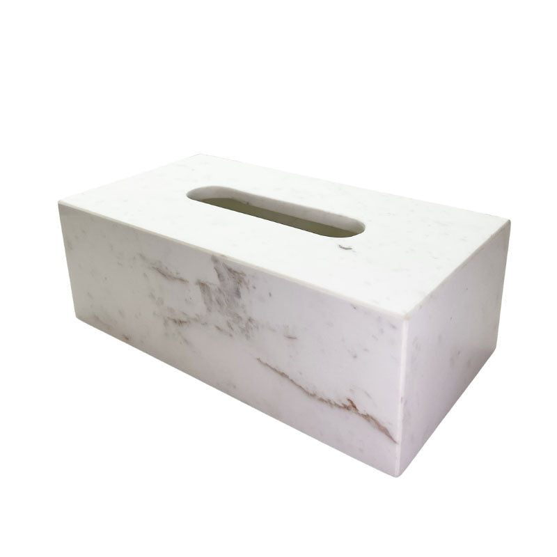 Vera Marble Tissue Box