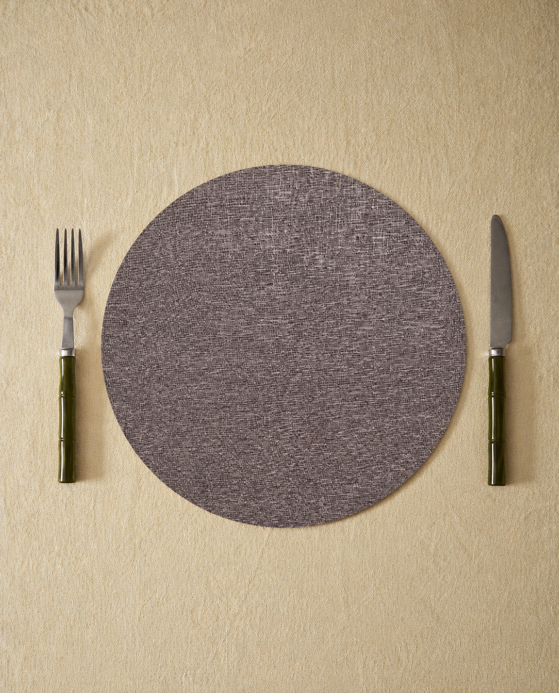 Visage Round Placemat