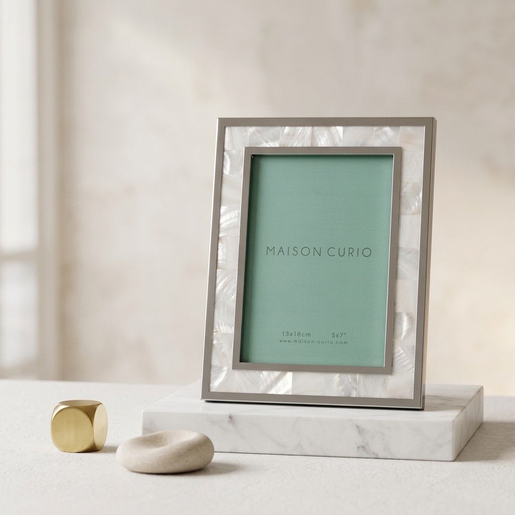 Leedon Mother of Pearl Photo Frame - 8x10 Naturale