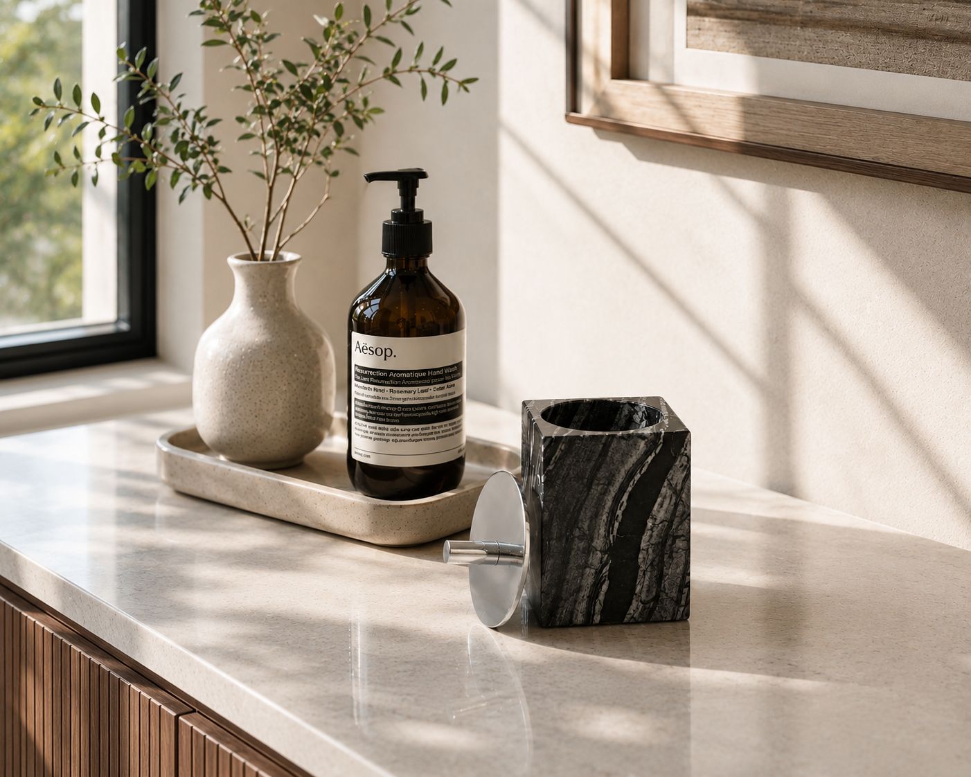 Devon Marble Canister