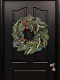 Xmas Eucalyptus Blue Berry Wreath