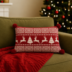 Xmas Reindeer Cushion