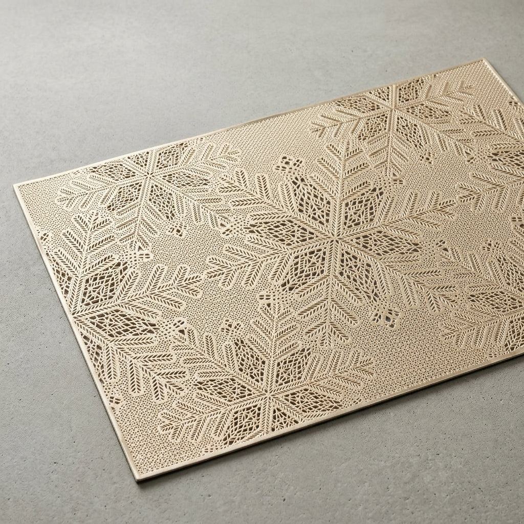 Xmas Snow Flake Placemat