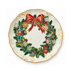 Xmas Wreath Plate