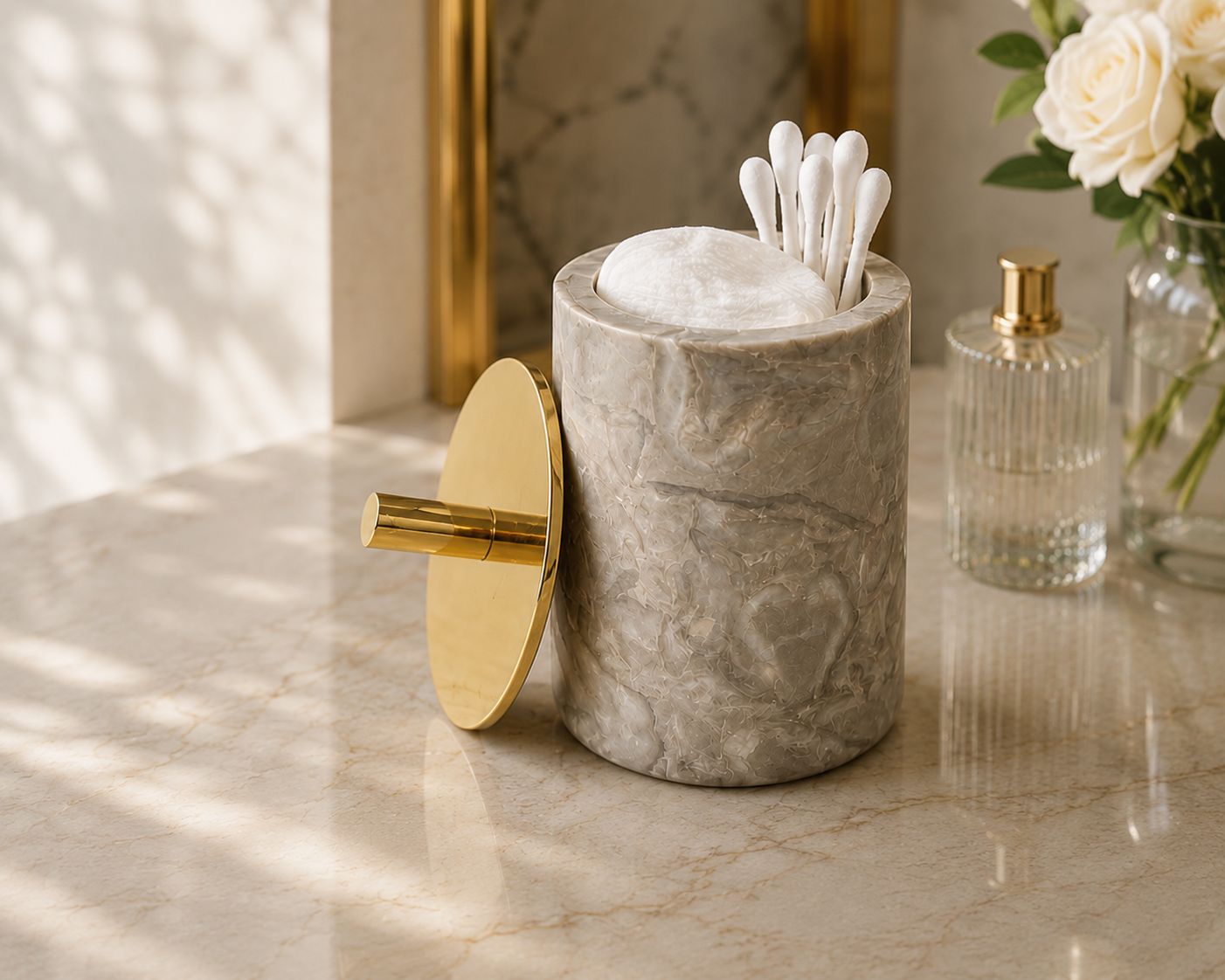 Leroy Marble Canister