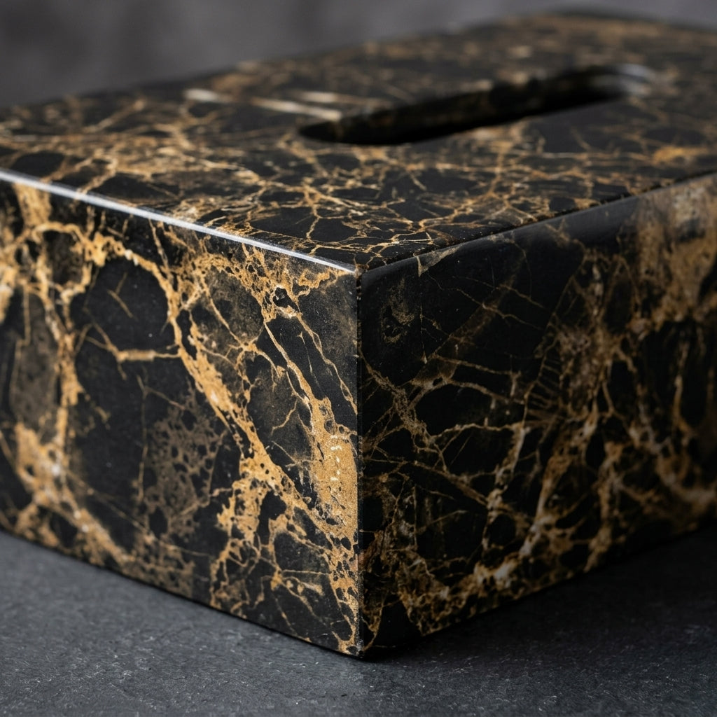 Casa Marble Tissue Box