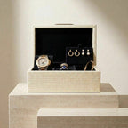 Oberio Faux Leather Box