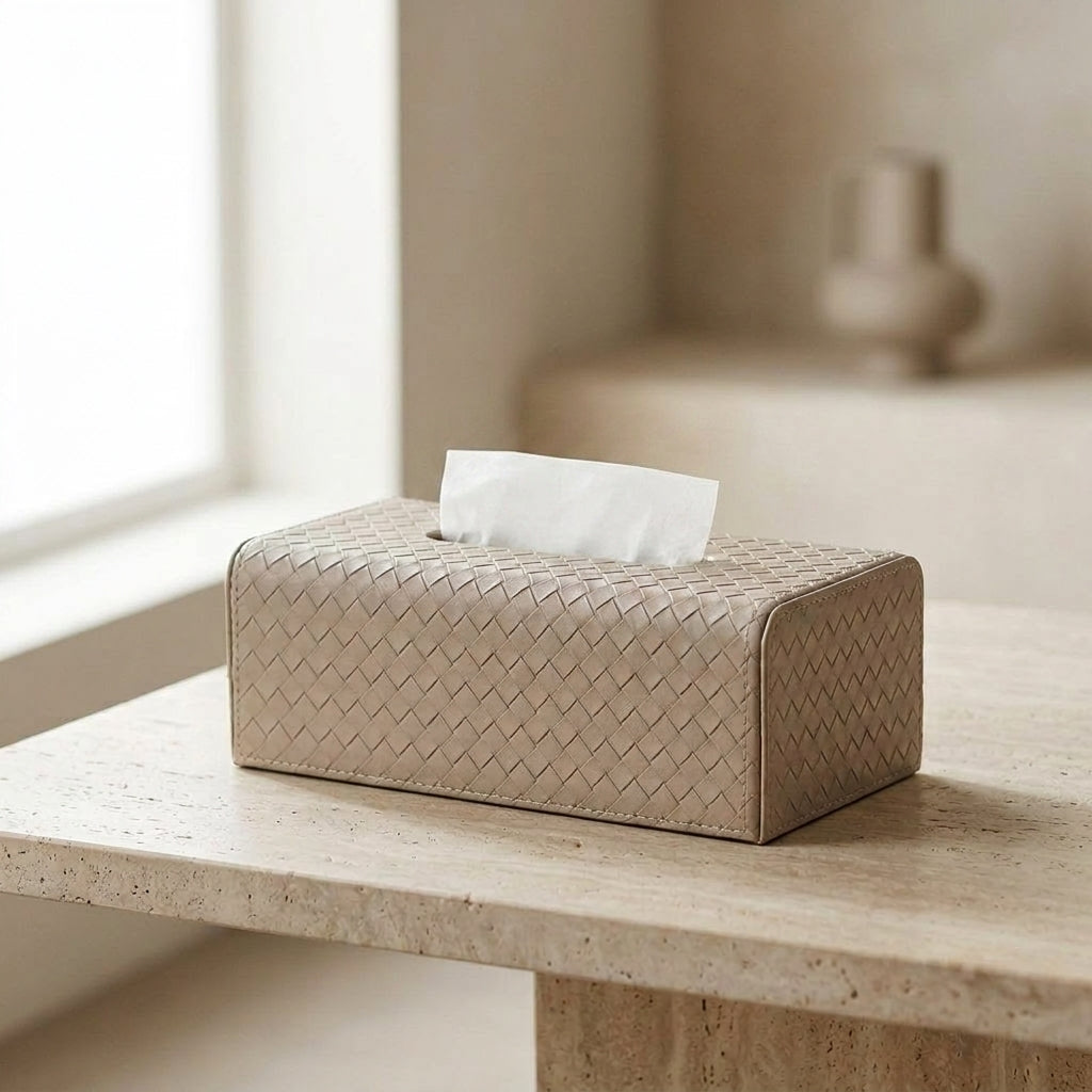 Leedon Woven Tissue Box