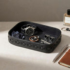Leonie Faux Leather Tray
