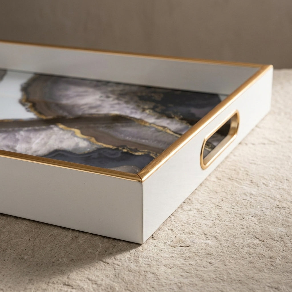 Agate Print Tray