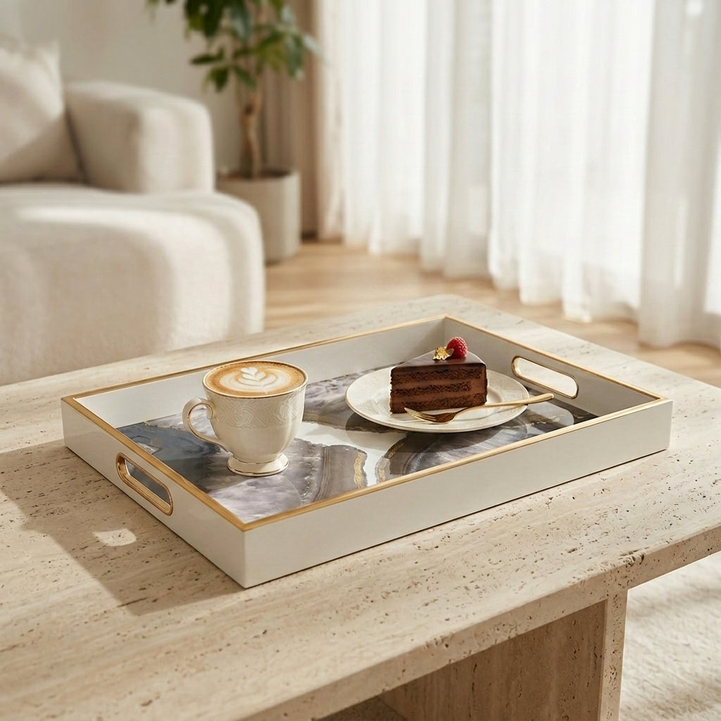 Agate Print Tray