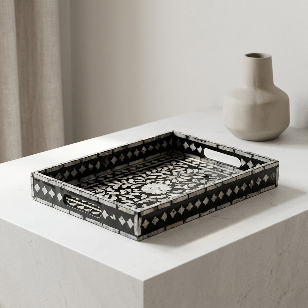 Mystic Capiz Tray