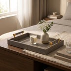 Luna Leather Tray