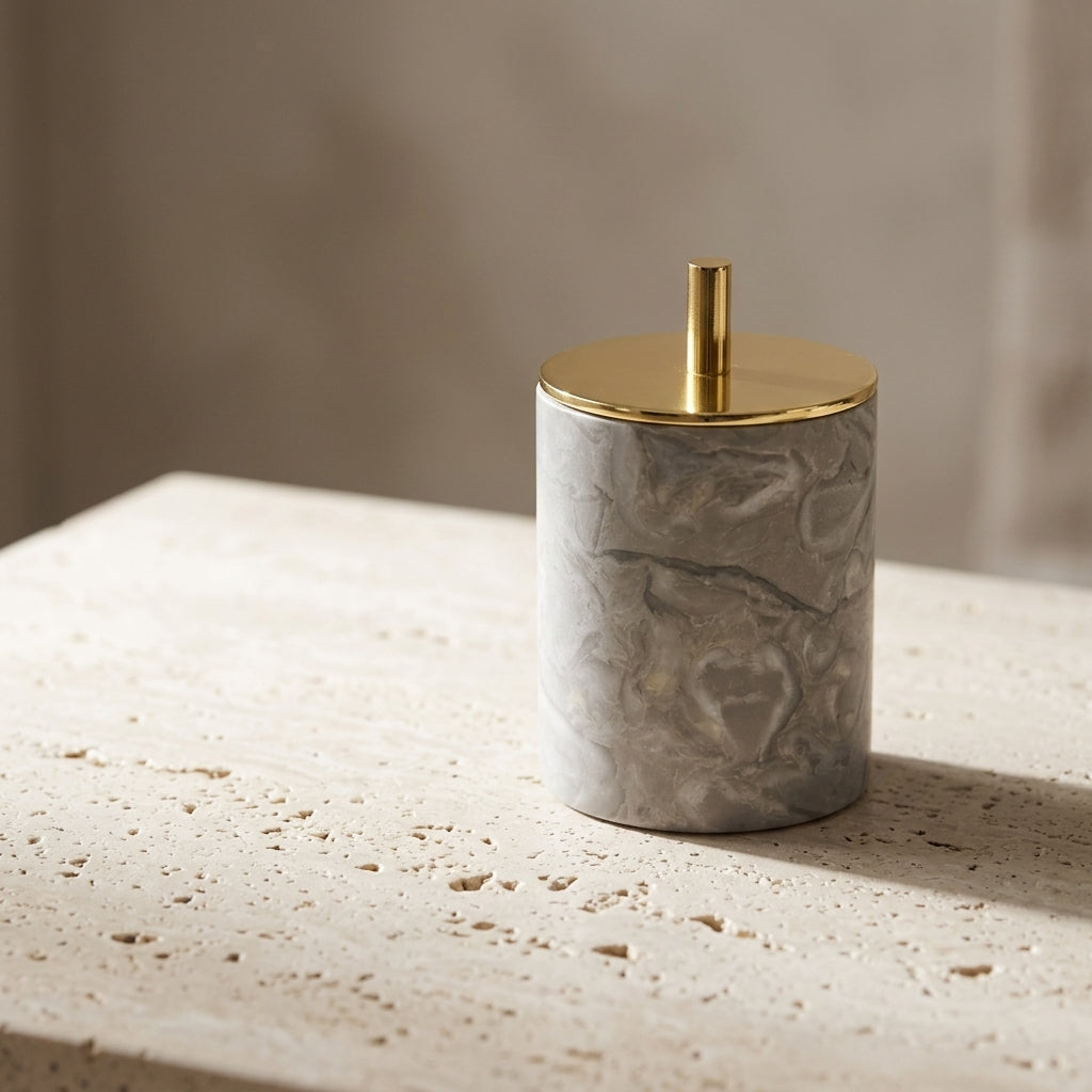 Leroy Marble Canister
