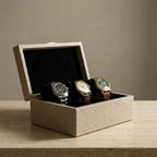 Oberio Faux Leather Box