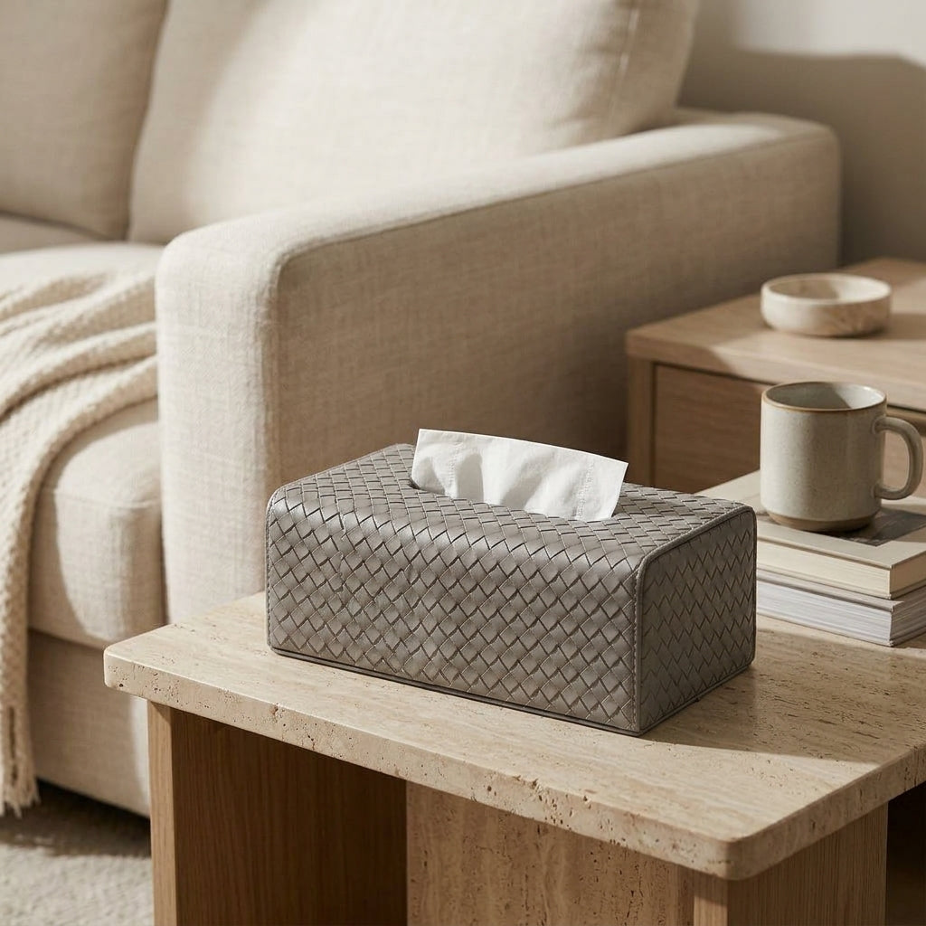 Leedon Woven Tissue Box
