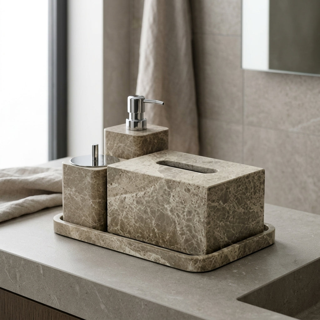 Macy Marble Dispenser