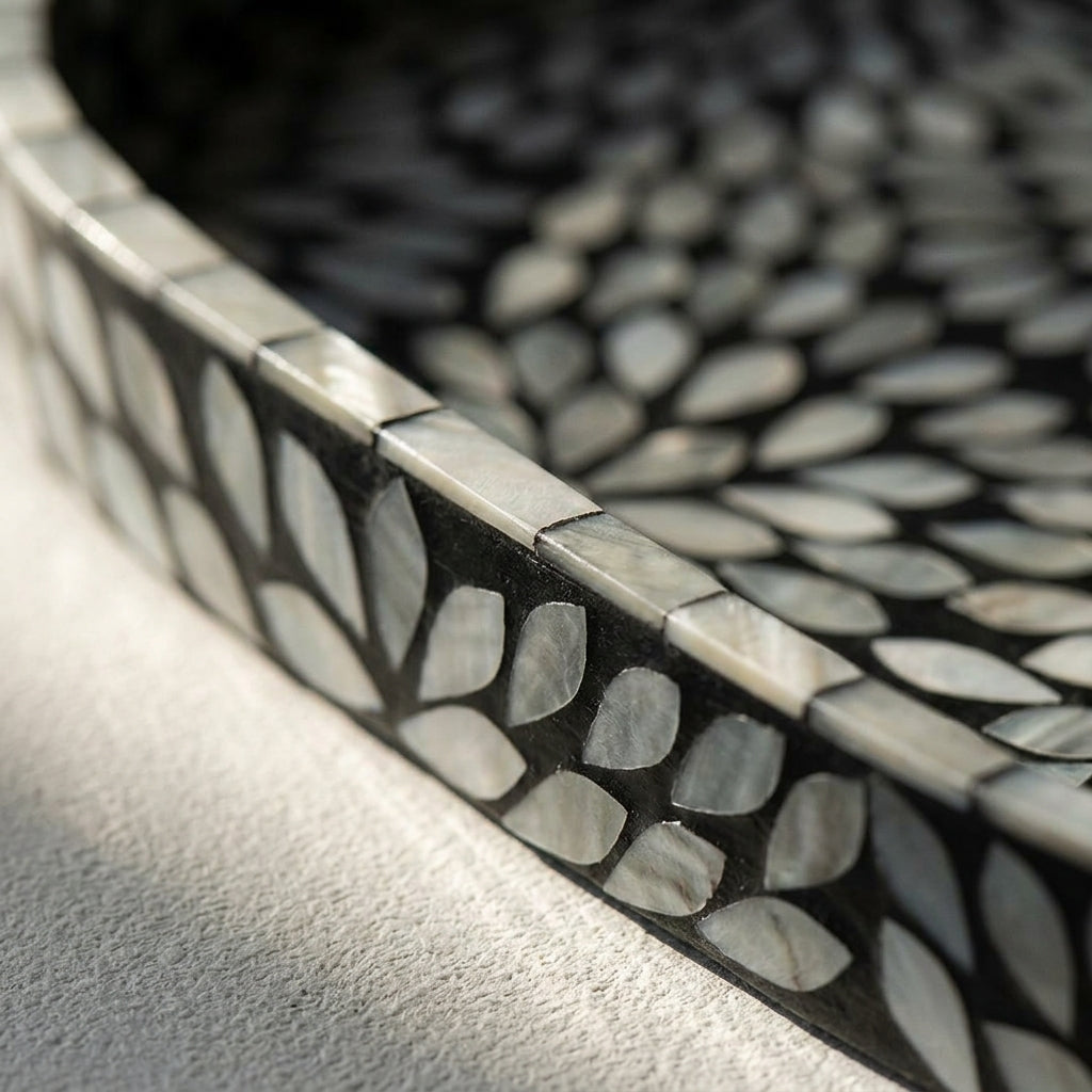 Atlantis Capiz Curved Tray
