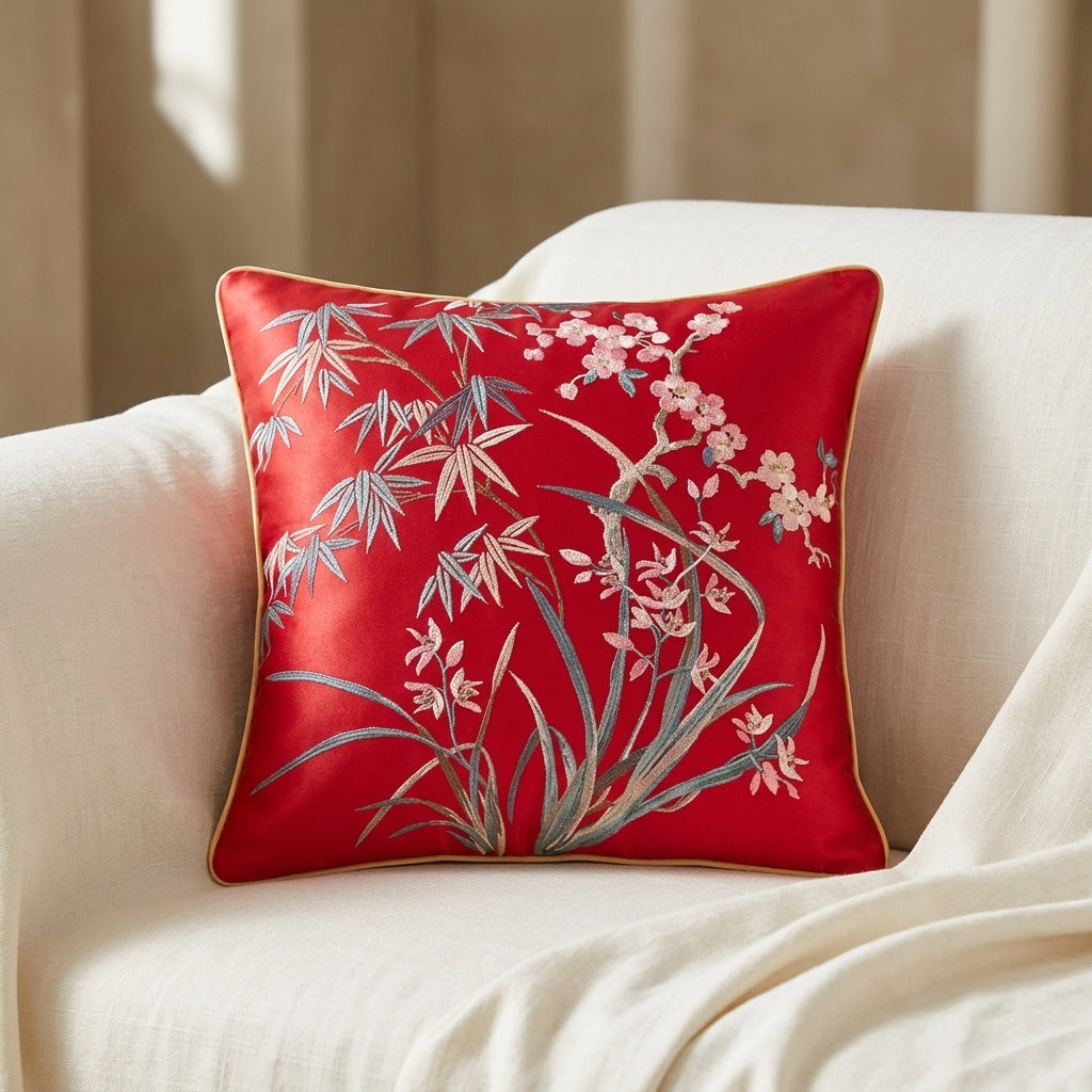 CNY Regal Blossom Cushion