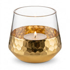 Tilly Hammer Glass Tealight Holder