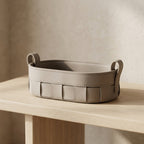 Lexon Faux Leather Basket