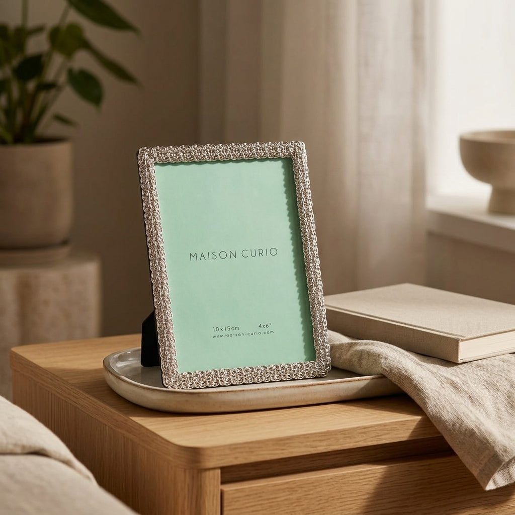 Capris Photo Frame - 4x6 Argent