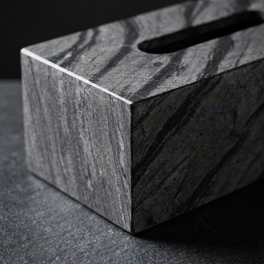 Devon Marble Tissue Box