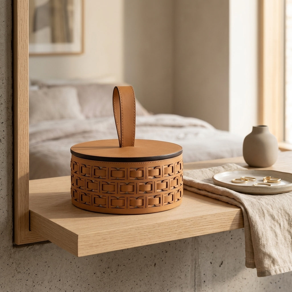 Leonie Round Box