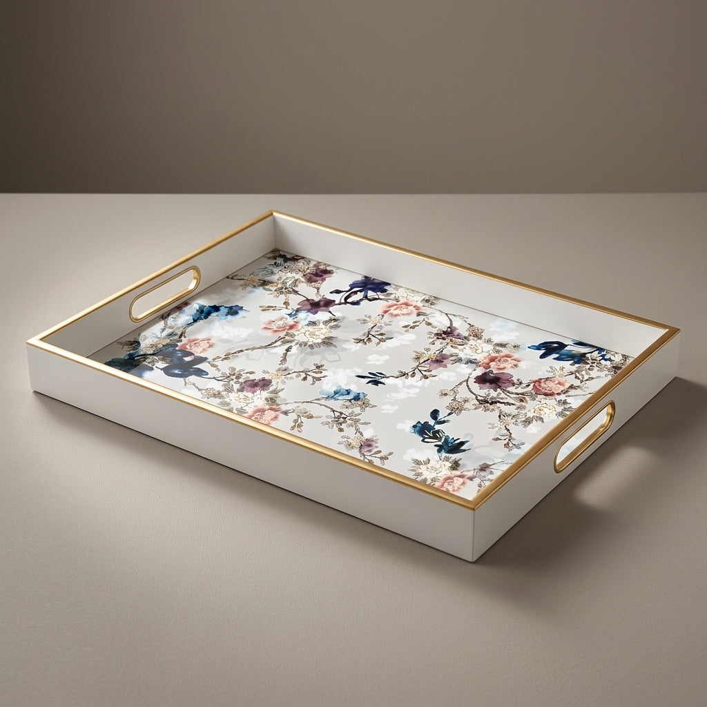 Elsie Floral Tray