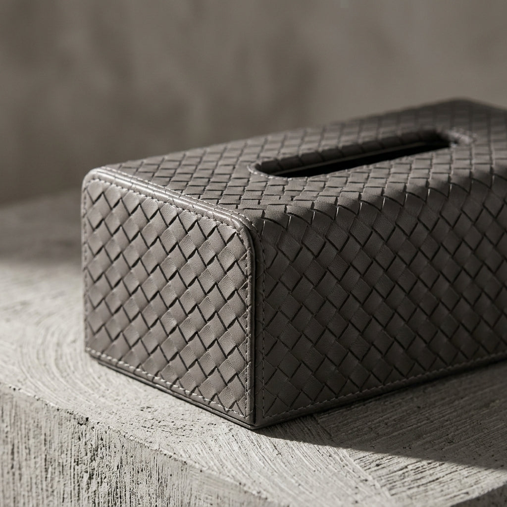 Leedon Woven Tissue Box