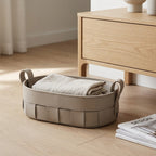 Lexon Faux Leather Basket