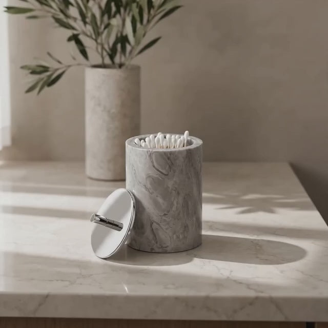 Leroy Marble Canister