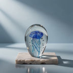 Lebo Jelly Fish Art Glass