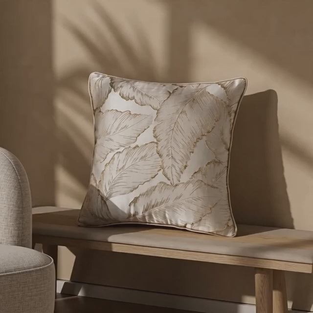 Floral Palm Cushion