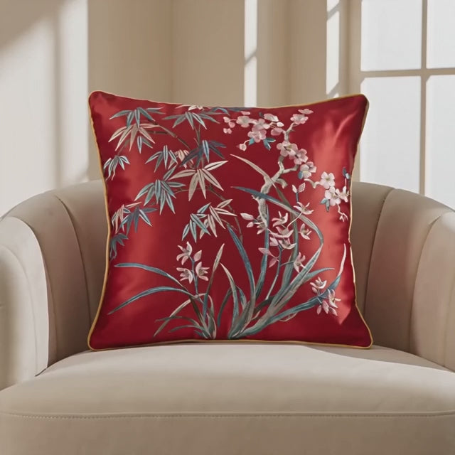 CNY Regal Blossom Cushion